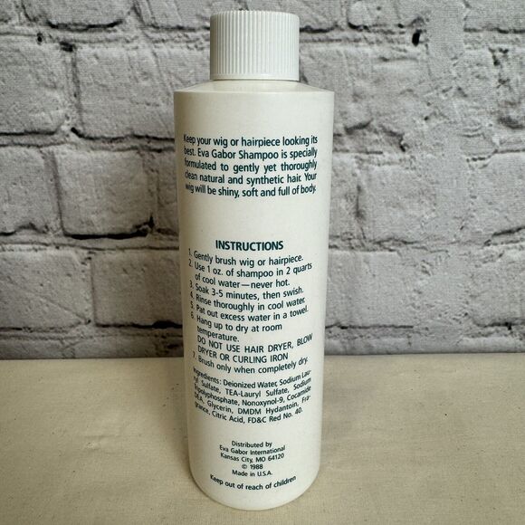 Eva Gabor Wig & Hairpiece Shampoo‎ VTG NOS 1988 - Picture 2 of 2